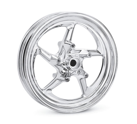 Harley Davidson 40802-08 Reaper 17 in. Rear WHEEL, MIRROR REAPER 17X6INCH RR CHROME