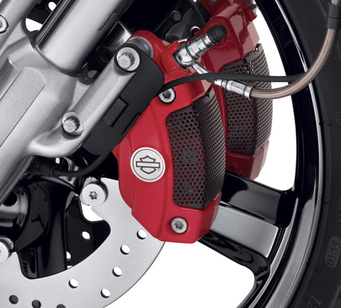 Harley Davidson 41300116 Bremssattel-Kit vorn – Doppelscheibe – Bremssattel-Kit, vorn, rot