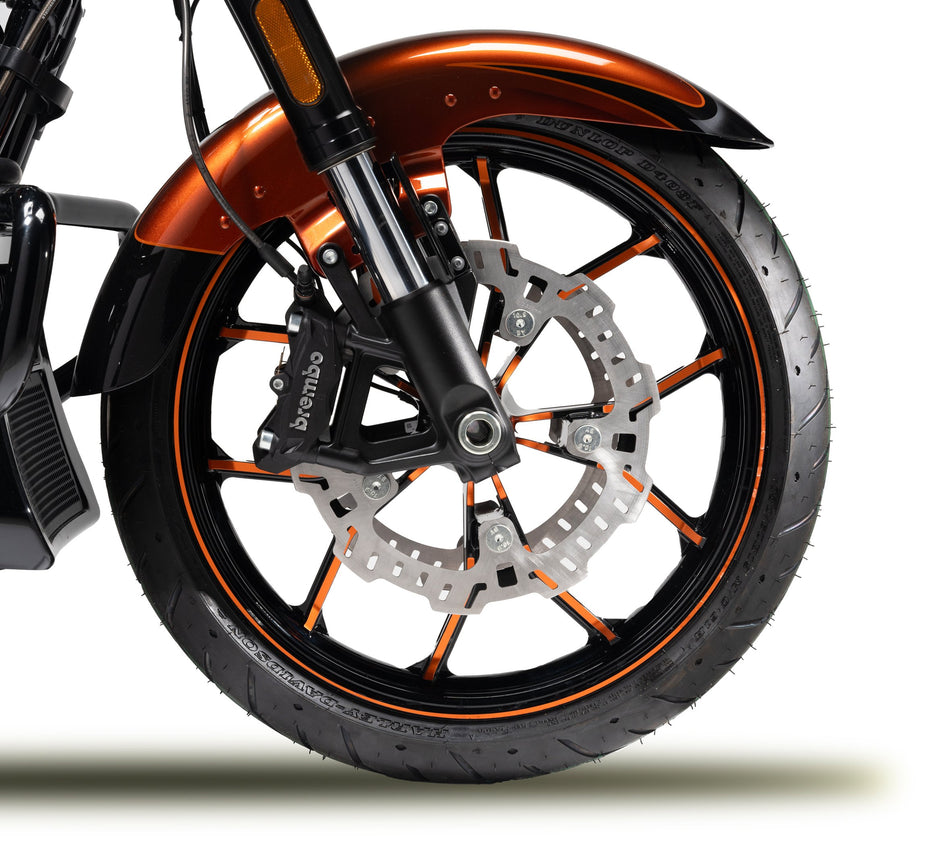 Harley Davidson 41500215 Wave-Vorderrotor-KIT, BRK RTR, FR, WAVE, 320 MM