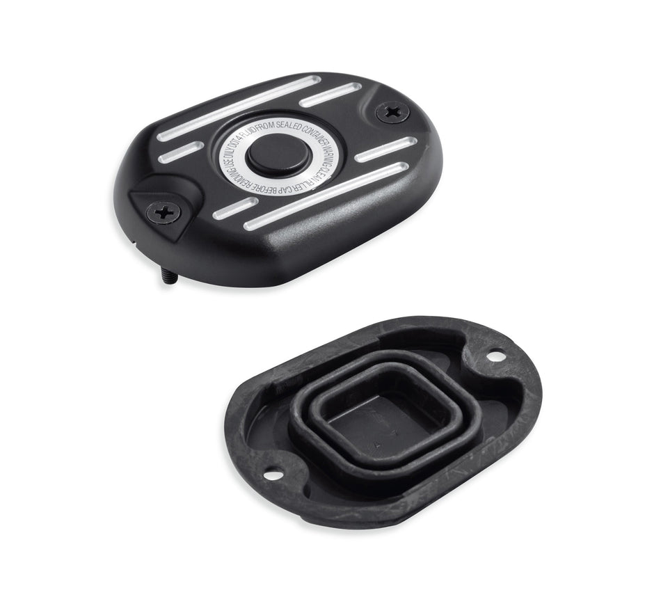Harley Davidson 41700335 Edge Cut Master Cylinder Cover KIT-COVER ASY,MSTR CYL,DOT4,ED