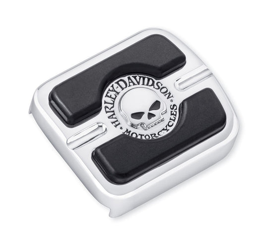 Harley Davidson 42710-04 Willie G Skull Kleines Bremspedal-Auflage-KIT, Fußpedal Skull Small