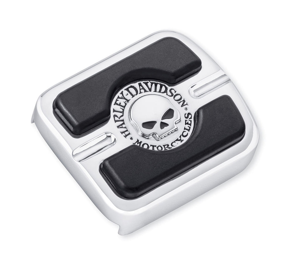 Harley Davidson 42710-04 Willie G Skull Kleines Bremspedal-Auflage-KIT, Fußpedal Skull Small