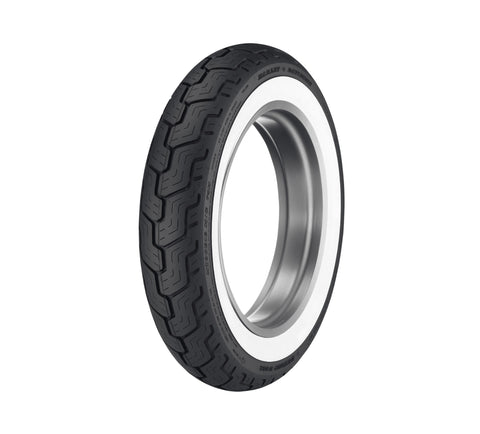 Harley Davidson 43118-92A Dunlop Tire Series - D402F MT90B16 Wide Whitewall - 16 in. Front TIRE,FR,X