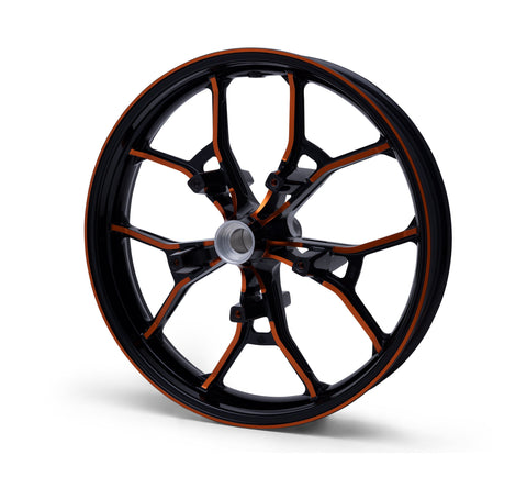 Harley Davidson 43300956 Performance Forged Touring 19 Zoll Vorderrad-KIT, FR WHL, ORN ANDZ, 19 x 3,5