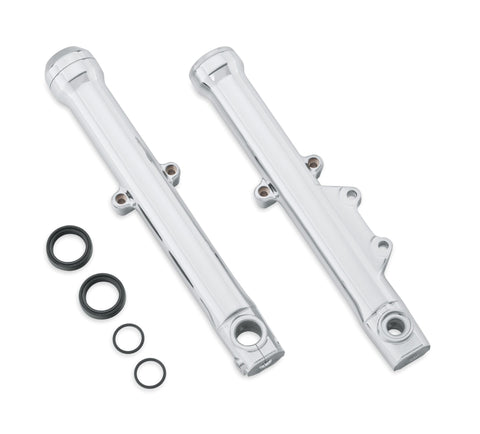 Harley Davidson 45500226 Chrome Lower Fork KIT-SLIDER,FRT FORK,CHROME