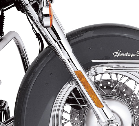 Harley Davidson 45963-97 Obere Gabel-Schiebereglerabdeckungen GABEL-SCHIEBEreglerabdeckungen, Paar