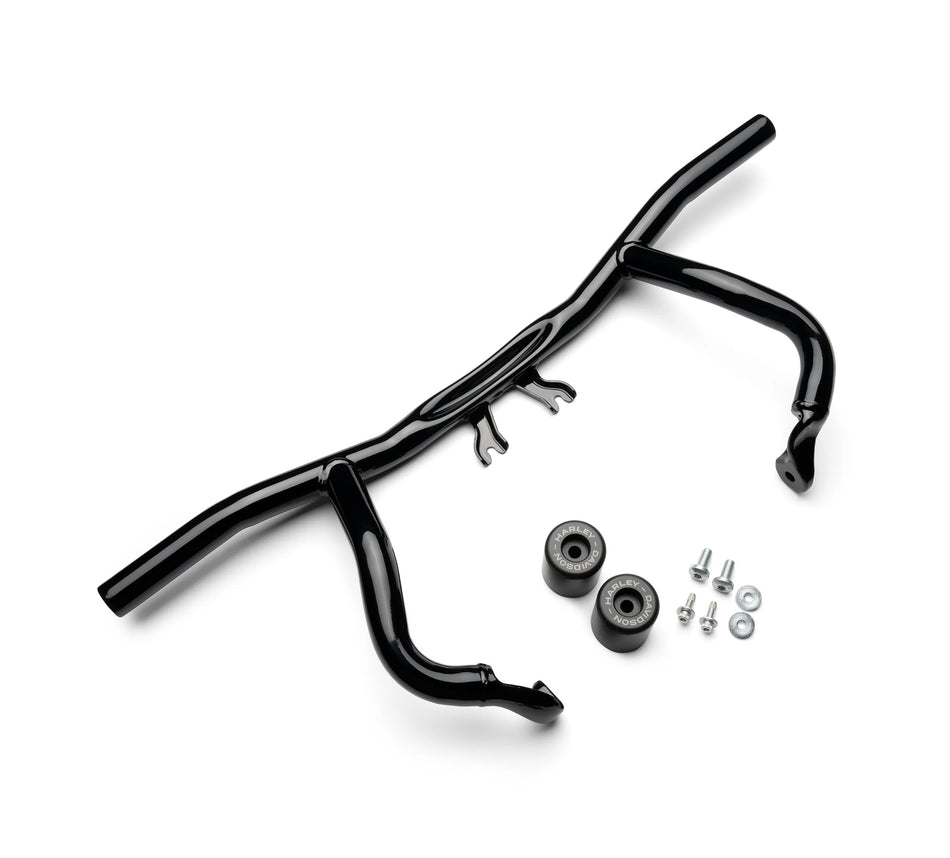 Harley Davidson 49000242 Flat Out Bar - KIT, ENGN/FRM GD, STICK, SCHWARZES KIT