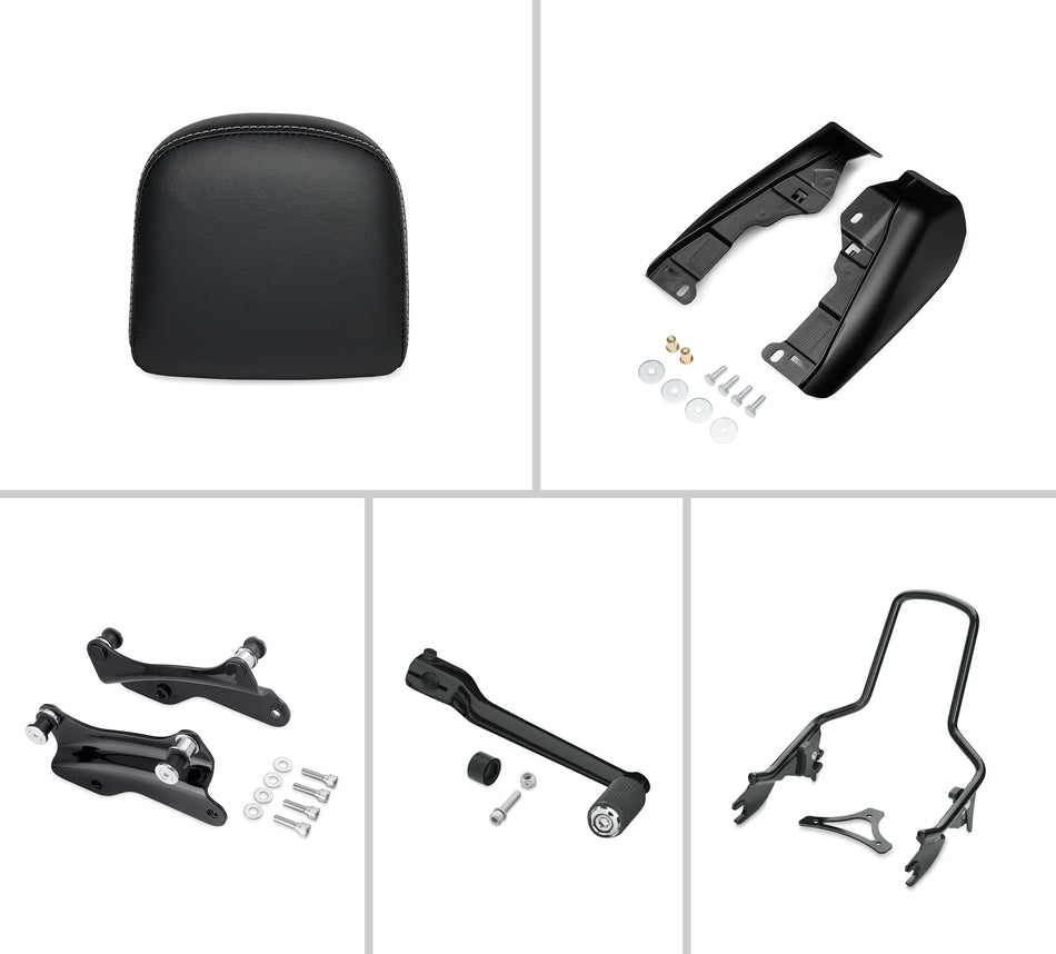Harley Davidson 50700115 Day-Tripper-Zubehörpaket – Schwarzes KIT, RDR INTFC MISC CMPNT, DAY TRIP, SCHWARZ
