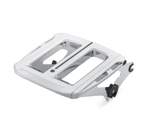 Harley Davidson 50300044B Verstellbarer Gepäckträger für zwei Personen, Chrom, Kit – erweiterbarer Gepäckträger, Chrom