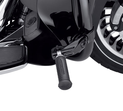 Harley Davidson 50500168 Kurzes, abgewinkeltes, verstellbares Highway Peg Mount Kit KIT-ADJ, HWY PEG MNT, ANGLED, SCHWARZ