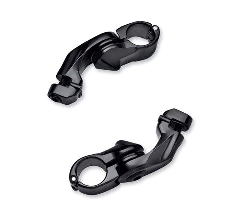 Harley Davidson 50500168 Short Angled Adjustable Highway Peg Mount Kit KIT-ADJ,HWY PEG MNT,ANGLED,BLK