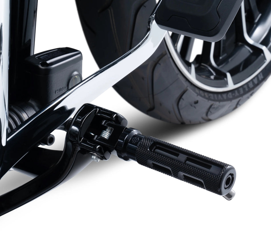 Harley Davidson 50502504 Switchback-Fahrerfußrasten-KIT, FTPEG, RDR, SCHWARZ