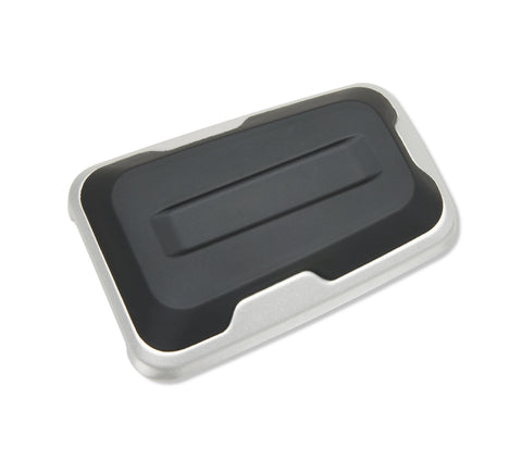 Harley Davidson 50600547 Switchback Großes Bremspedal-Auflage-KIT, BRK PDL, Auflage-Montage, Silber