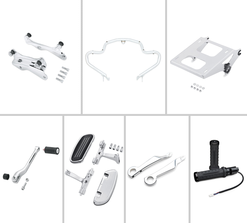Harley-Davidson 50700144 Road Glide Limited Package – Chrome