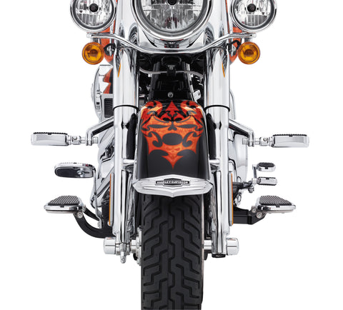 Harley Davidson 50855-09 Whiskers verstellbarer Highway Bar KIT-HIWAY PEG RAHMENMONTAGE, CHRM, S