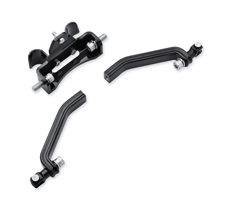 Harley Davidson 50865-09 Whiskers Adjustable Highway Bar KIT-HIWAY PEG FRAME MNT,BLK,SF