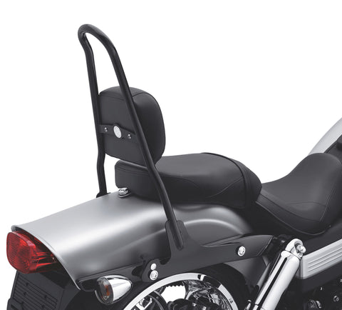 Harley Davidson 51161-10A Einteiliger HD Detachables Sissy Bar Bügel EINTEILIGER DETACHIERBARER HALTER, SCHWARZ, F
