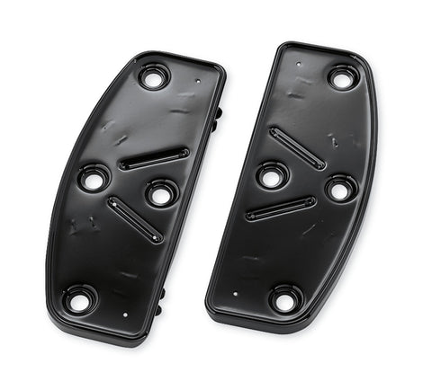 Harley Davidson 51322-08 Black Rider Footboard Pans - Traditional Shape FOOTBOARD PANS,TRADITIONAL,BLA