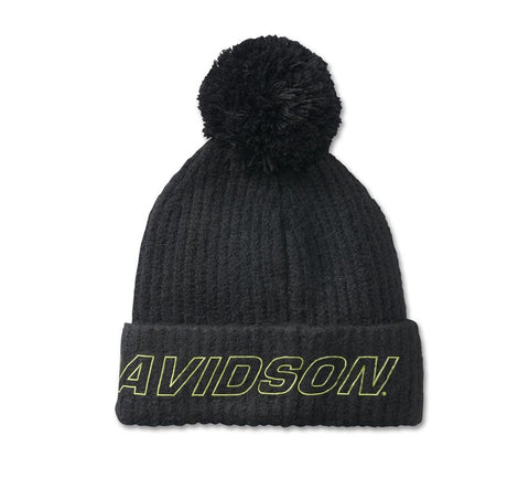 Original Harley Davidson® HD-MC Pom Pom Beanie für Damen 97684-24VW