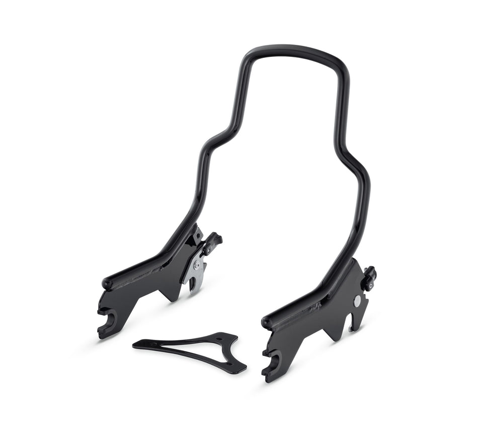 Harley Davidson 52300448 HoldFast Sissy Bar Upright - Short - Gloss Black KIT,BKRST,SHORT,BLACK,TRIM 150