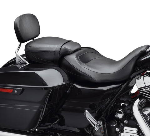 Harley Davidson 52400141 Low-Profile Passenger Pillion - Black Smooth Vinyl PILLION,LOW-PROFILE,SMOOTH,TOU