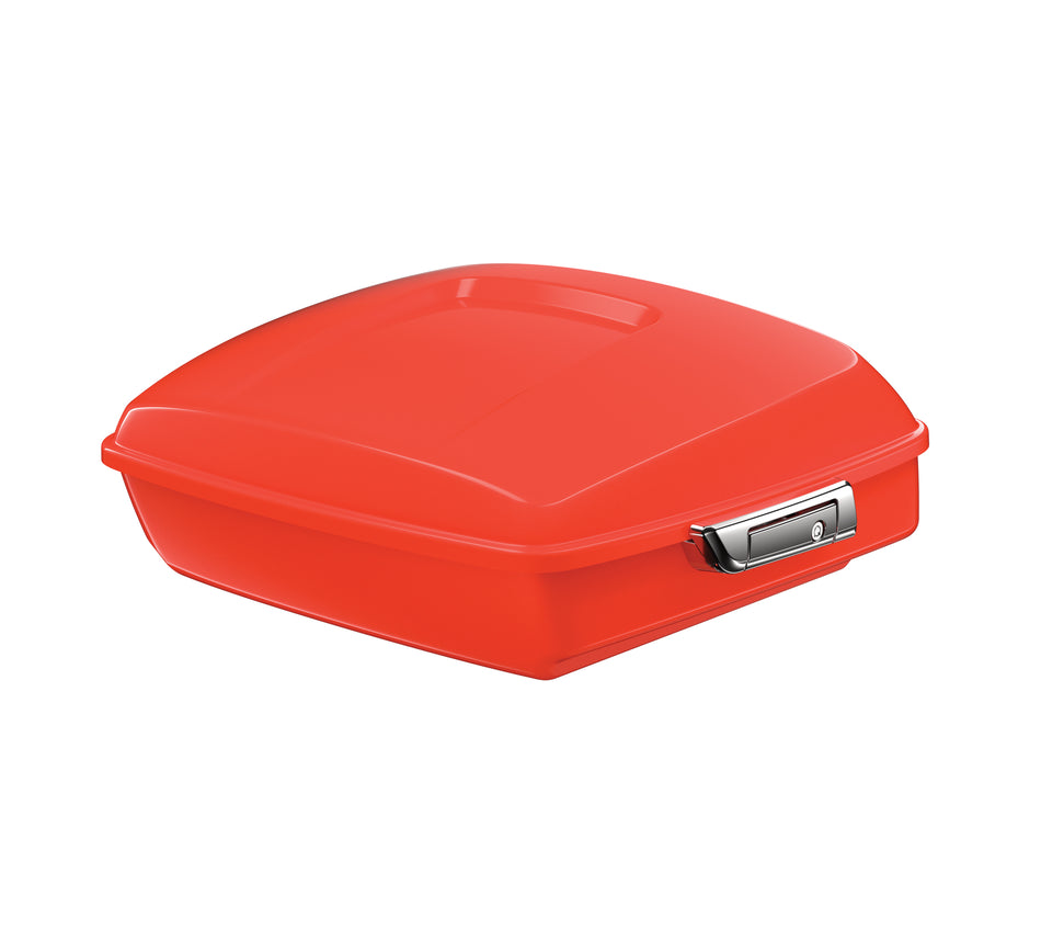 Harley Davidson Chopped Tour-Pak Luggage - Blood Orange