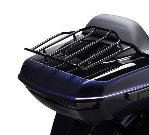 Harley Davidson Grand Tour-Pak Premium Luggage Rack â' Gloss Black