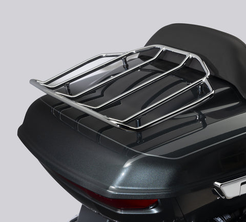 Harley Davidson Grand Tour-Pak Premium Luggage Rack - Chrome