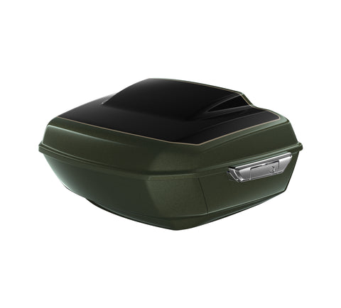 Harley Davidson Grand Tour-Pak Luggage - Olive Steel Metallic/Vivid Black