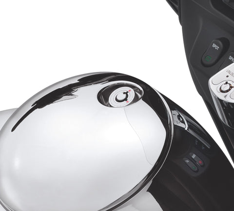 Harley Davidson 53842-00C Druckknopf-Entriegelungsset für Tankkonsolentür, Schlosssatz, Druckknopf