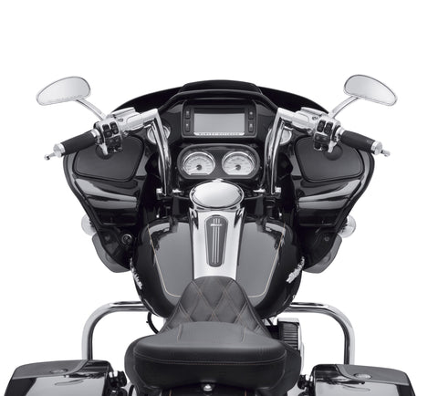 Harley Davidson 55800568 Chizeled Lo Lenker - Chromrohr, H-Bar, Kit, Chizeled, Slammed, Chrom