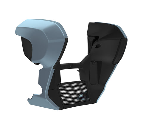 Harley Davidson Fairing Lowers - Sharkskin Blue