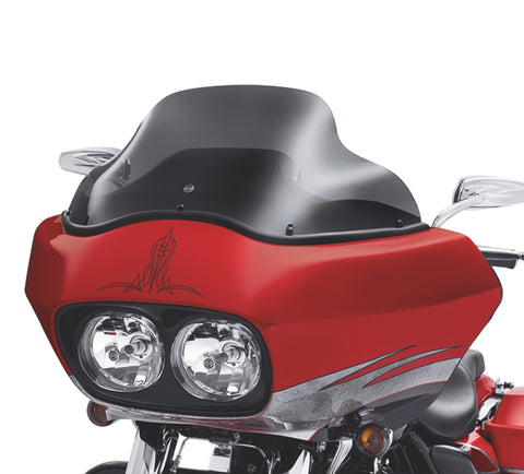 Harley Davidson 57166-10A Wind Splitter Windshield KIT-W'SHIELD,STYLIZED,SHORT