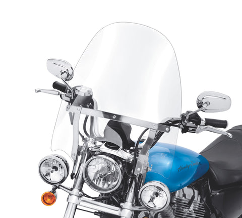 Harley Davidson 57400053 H-D Detachables Compact Windshield for Models with Auxiliary Lighting WINDSHIELD,X