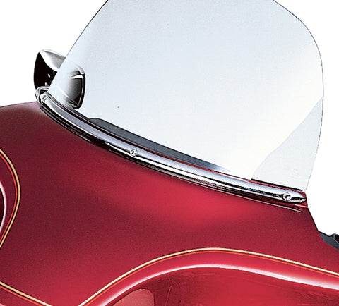 Harley Davidson 59213-96 Chrome Windshield Trim KIT-MOULDING,W'SHLD