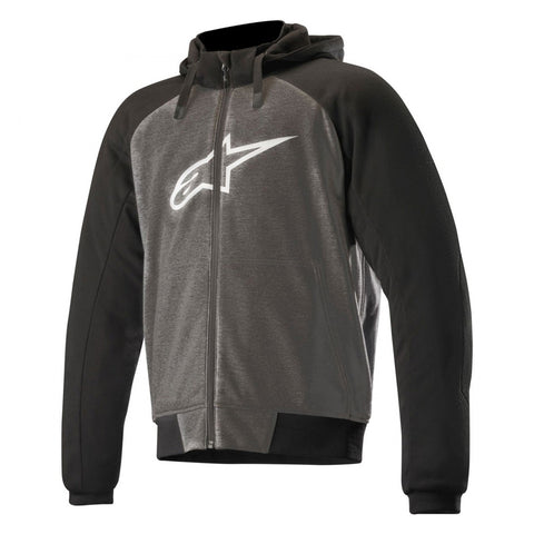 Alpinestars Chrome Sports Hoodie Anthrazit Schwarz &amp; Weiß 42009181432