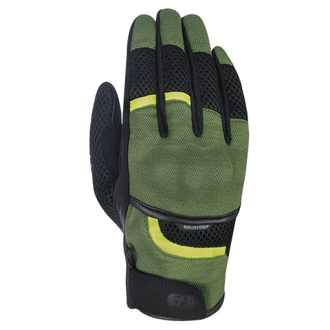 Oxford GM181104  Brisbane Air Glove Green & Black