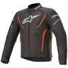 Alpinestars T-Jaws v3 wasserdichte Jacke Schwarz & Rot Fluo 32010201030