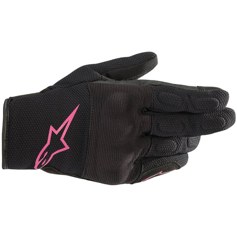 Alpinestars Stella S Max Drystar-Handschuhe Schwarz &amp; Fuchsia 35376201039