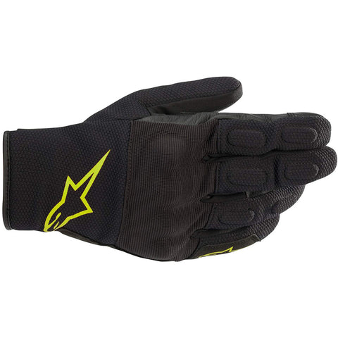 Alpinestars S Max Drystar Handschuhe Schwarz &amp; Gelb Fluo 3527620155