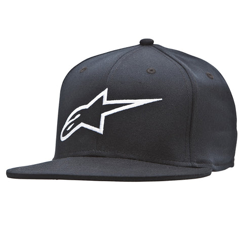 Alpinestars Ageless Flat Hat Schwarz/Weiß 1035810151020