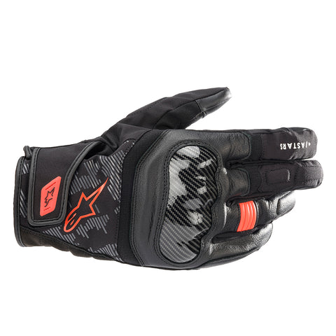 Alpinestars SMX Z Drystar Handschuhe Schwarz Rot &amp; Fluo 35274211030