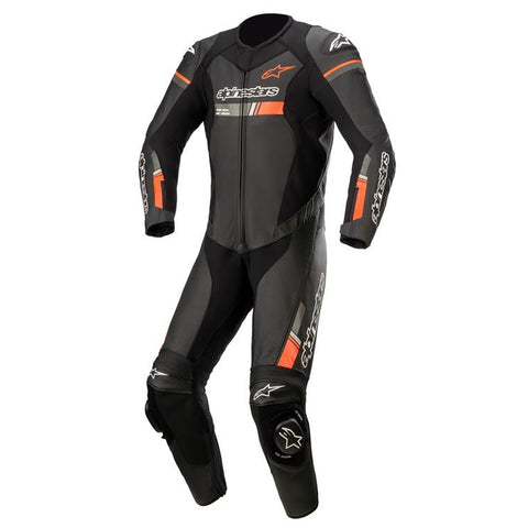 Alpinestars GP Force Chaser Lederanzug 1-teilig schwarz rot fluo 31503211030