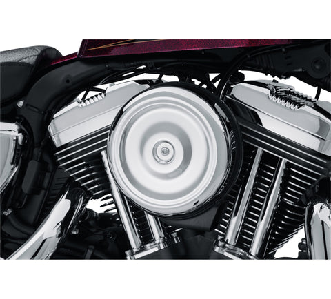 Harley Davidson 61300120 Bobber-Style Luftfilterabdeckung rund KIT-AC COVER, CHROM
