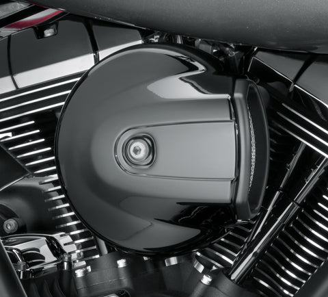Harley Davidson 61300536 Luftfilterabdeckung, schwarz glänzend, Luftfilterabdeckungs-Set