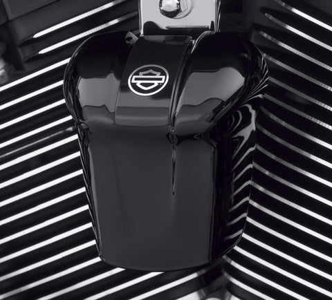 Harley Davidson 61300623 Hupenabdeckung im Wasserfall-Stil – schwarz glänzend KIT, CVR, HUPEN, SCHWARZ GLÄNZEND