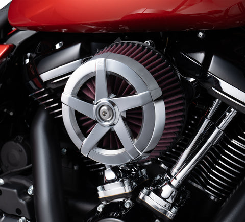 Harley Davidson 61301363 Screamin' Eagle Extreme Center-Bolt Ansaugdeckel Screaming AIRBOX, RUND, CHROM