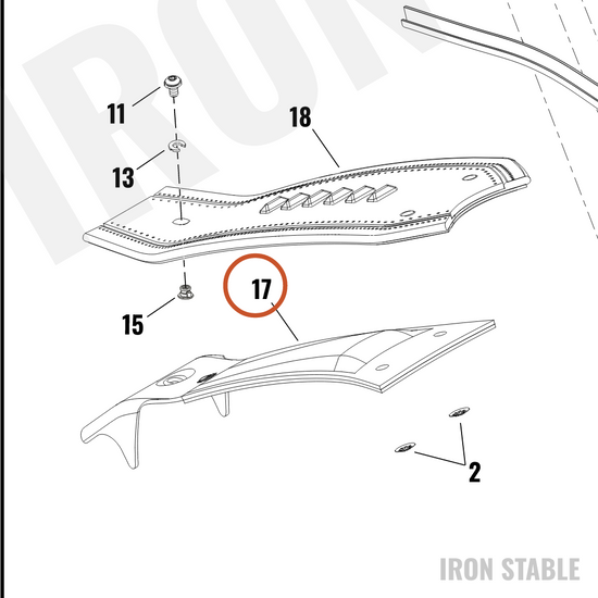 61400413 Harley-Davidson Tankblende