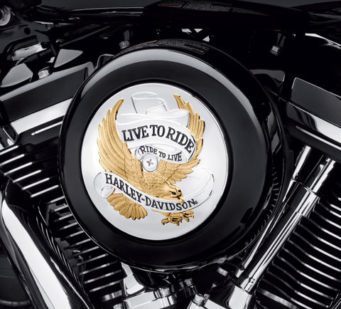 Harley Davidson 61400455 Live To Ride Luftfilterverkleidung LUFTFILTERVERKLEIDUNG - LIVE TO RID