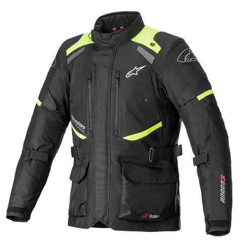 Alpinestars Andes V3 Drystar Jacke schwarz gelb fluo 3207521155